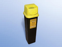 Kanülenabwurfbehälter Sharpsafe® - 9,0 L hoch - 5. Generation
